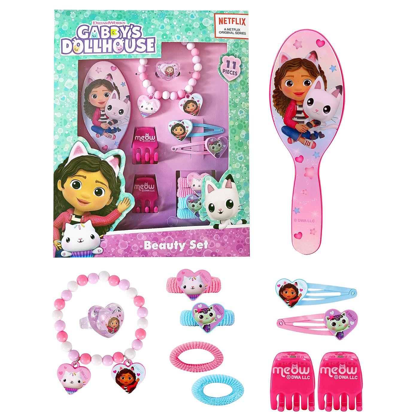 Σετ Αξεσουάρ Ομορφιάς 11τεμ Gabbys Dollhouse 24x18x3,5cm Gabbys Dollhouse