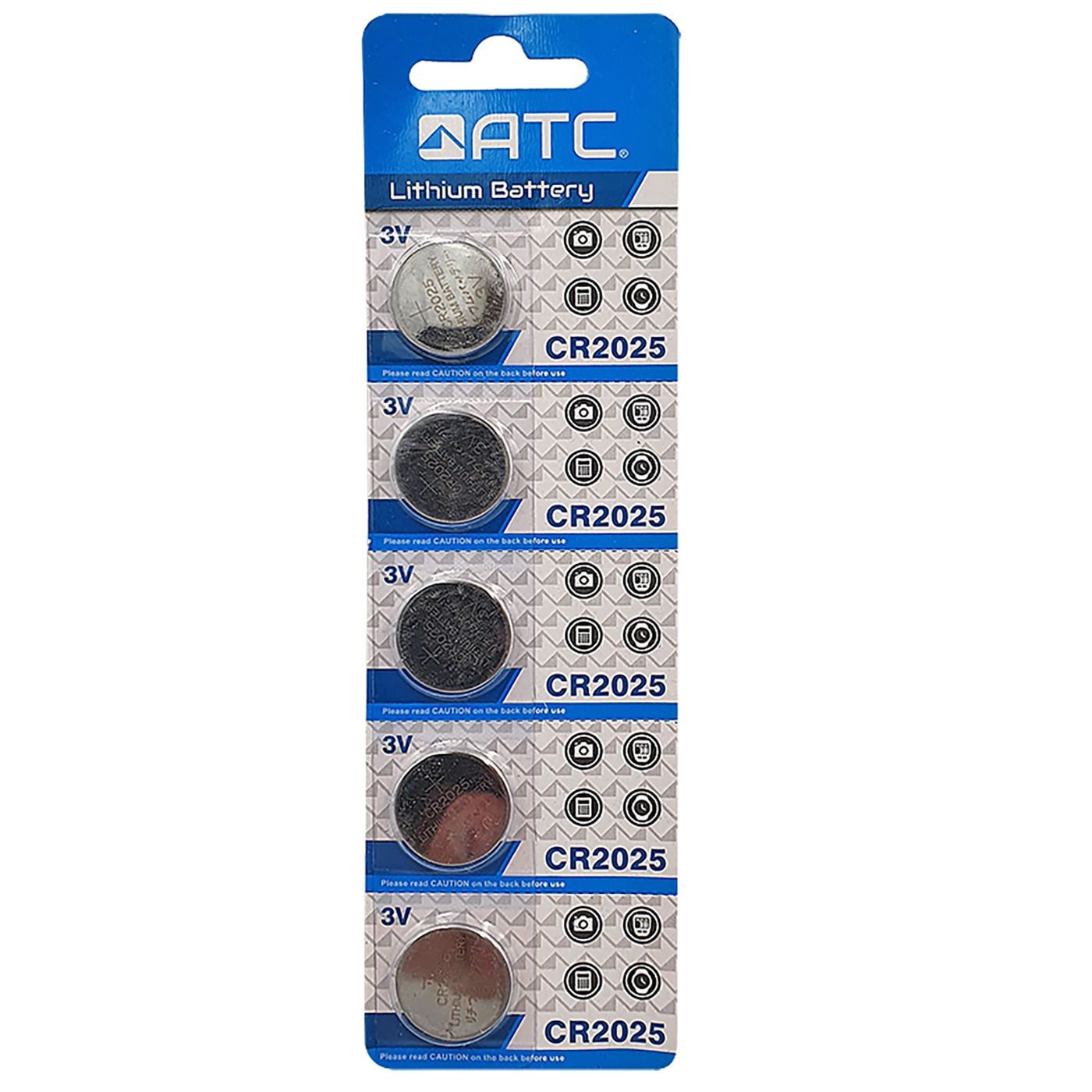 Μπαταρία Αλκαλική για Ρολόι atc Cr2025 * CR 2025 ATC