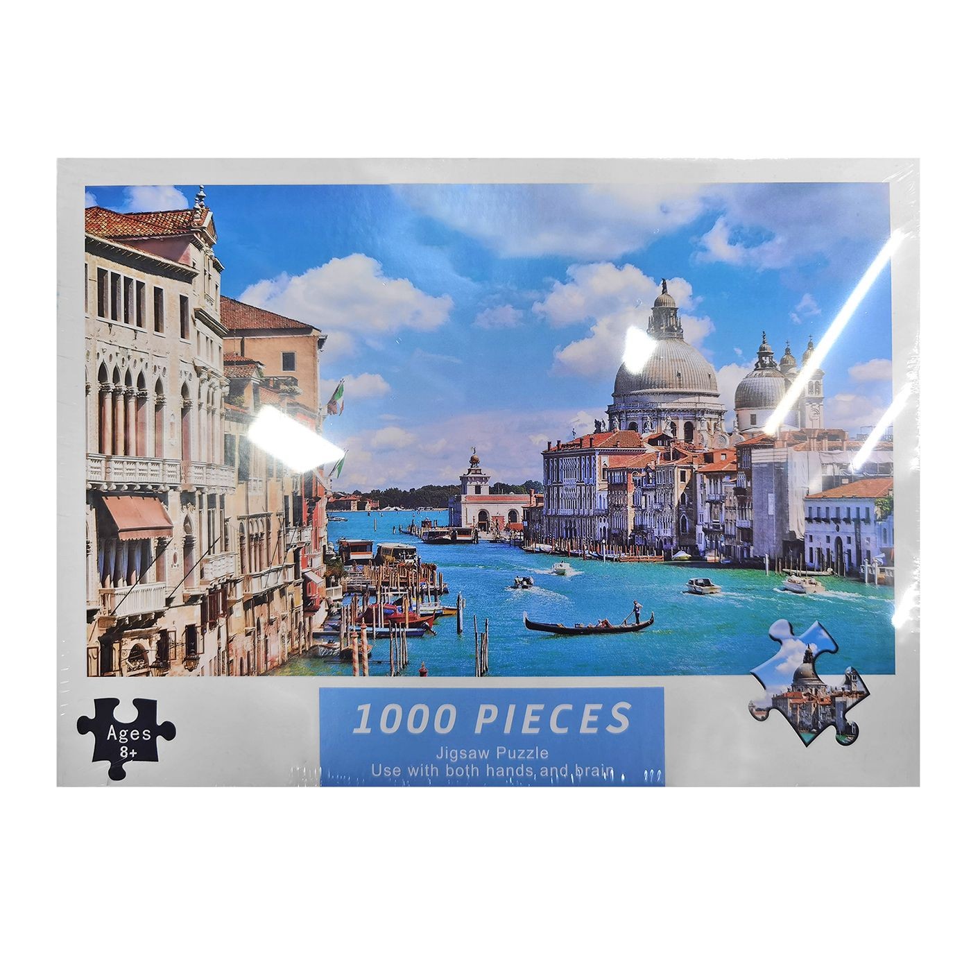 Παζλ 1000 τεμ Βενετία Κουτί= 29x21x5cm, Παζλ= 75x50cm ToyMarkt 891893