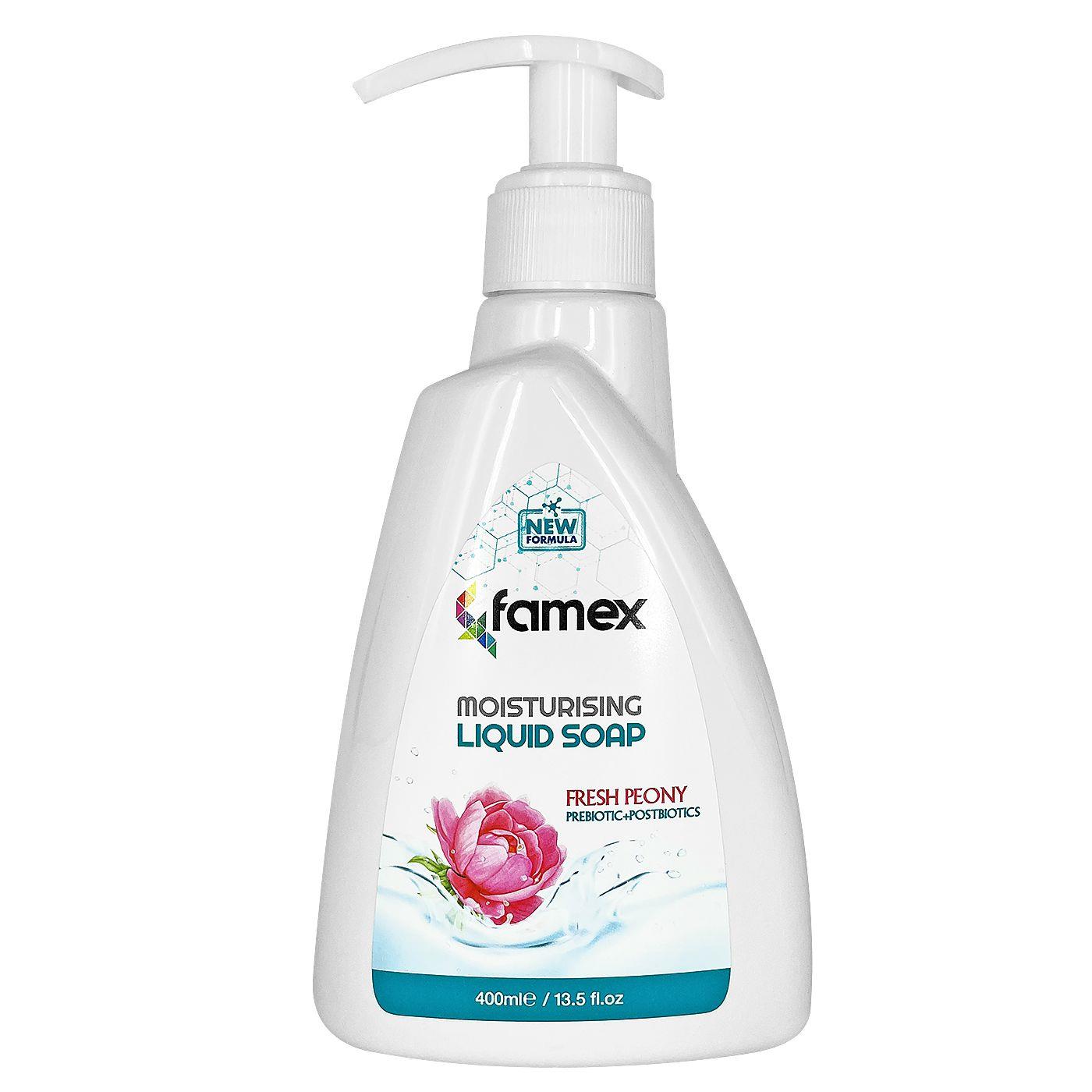 Υγρό Κρεμοσάπουνο με Αντλία 400ml Famex
