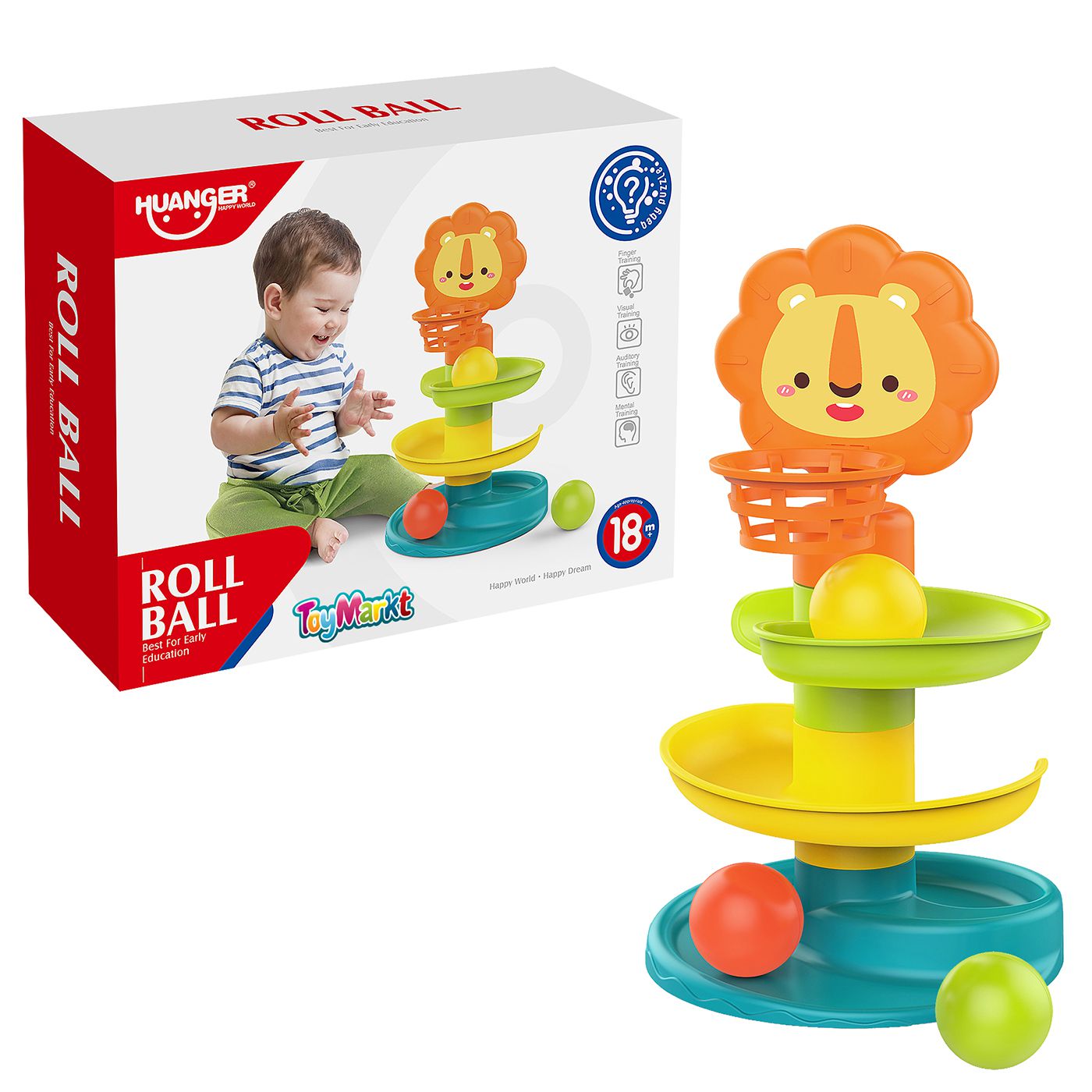 Μπασκετάκι Μπεμπέ Λιονταράκι 28x22x8cm ToyMarkt 941113