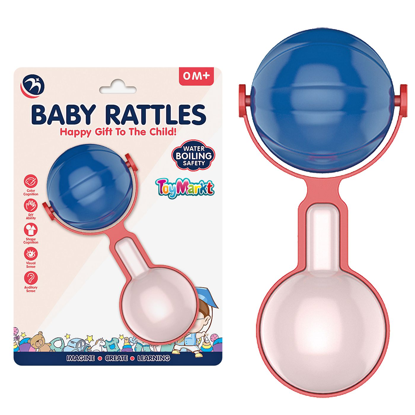 Κουδουνίστρα σε Καρτέλα 14x20x5cm ToyMarkt 941118