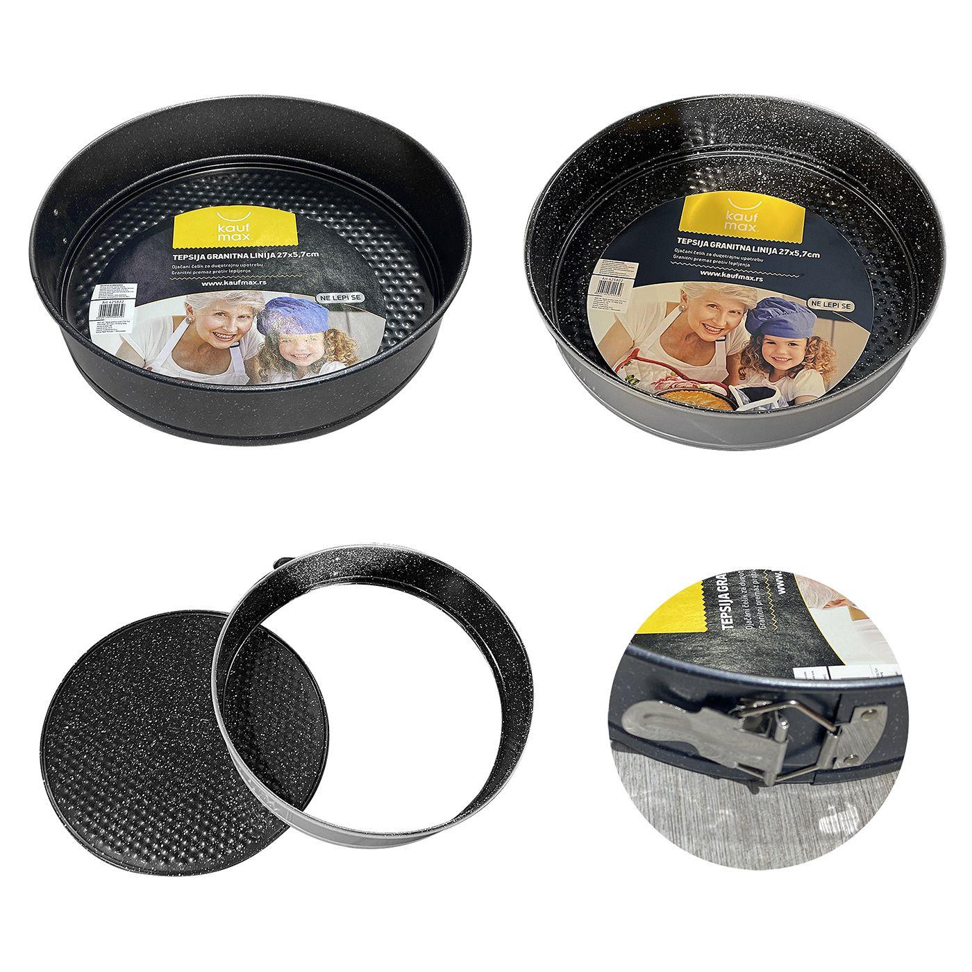 Φόρμα Ζαχαροπλαστικής με Έλασμα Φ29x7cm Homie 1002068