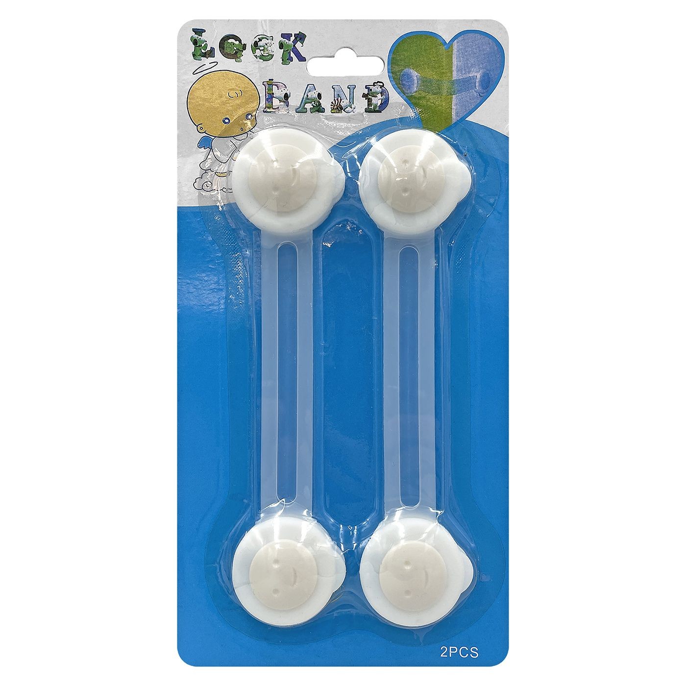 Προστατευτικά Ανοίγματος Ντουλαπιών Διαφανή 2τεμ