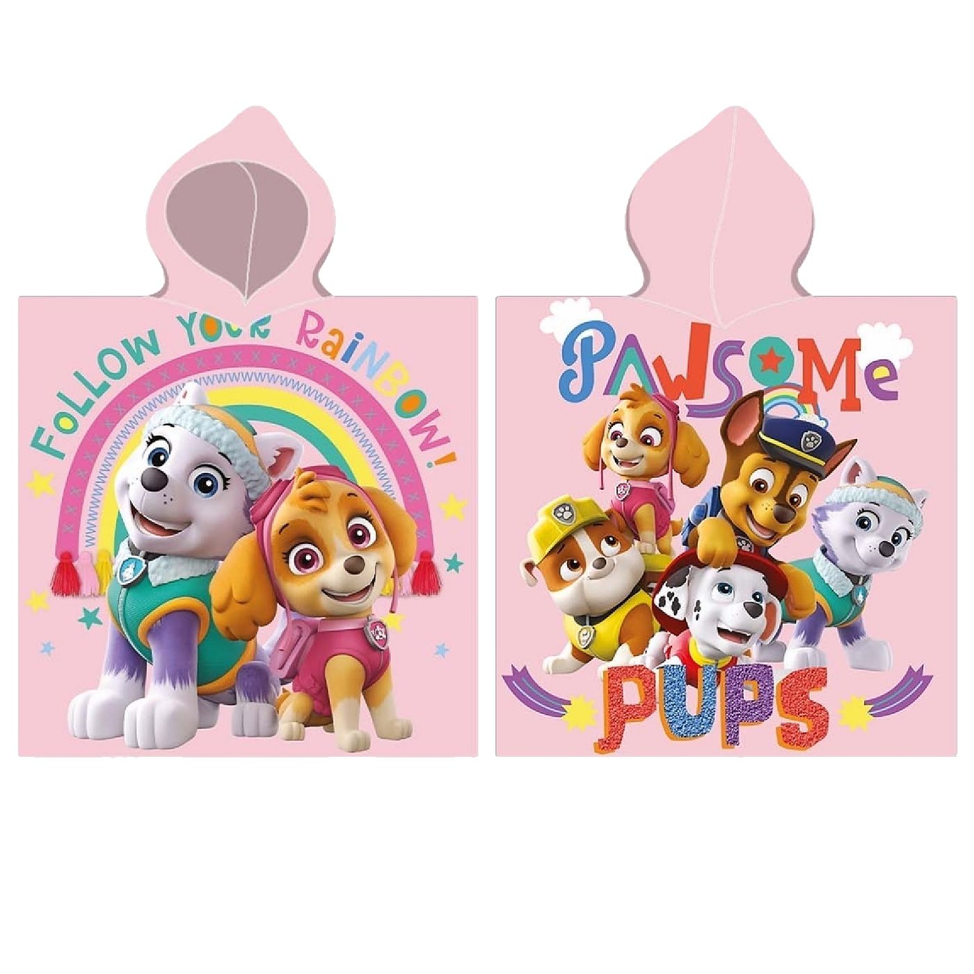 Πετσέτα Θαλάσσης Ποντσο Microfiber Paw Patrol 100x50cm Paw Patrol PAW24-1033