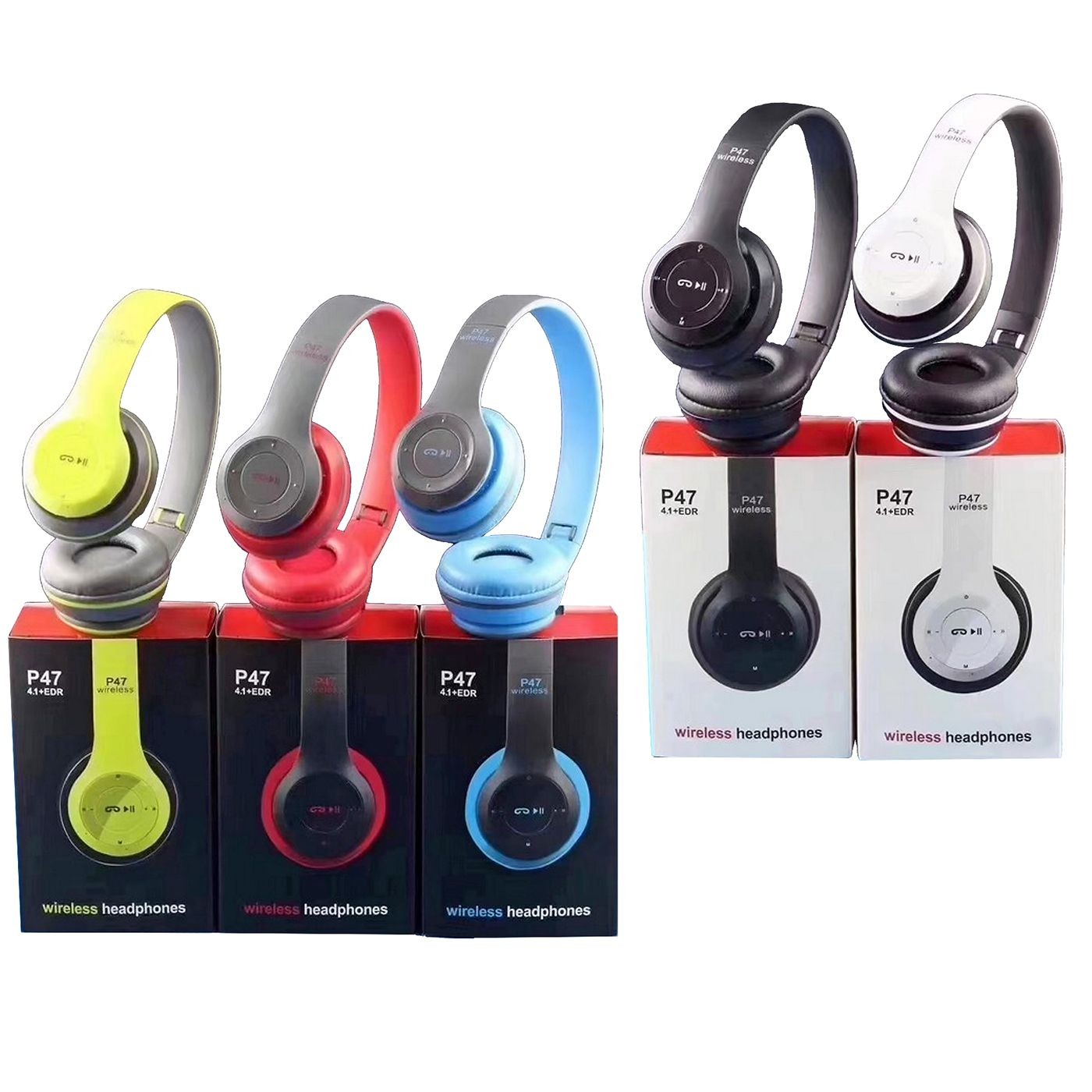 Ακουστικά Bluetooth Μαύρα Μεγάλα Αναδιπλούμενα  Homie 108486