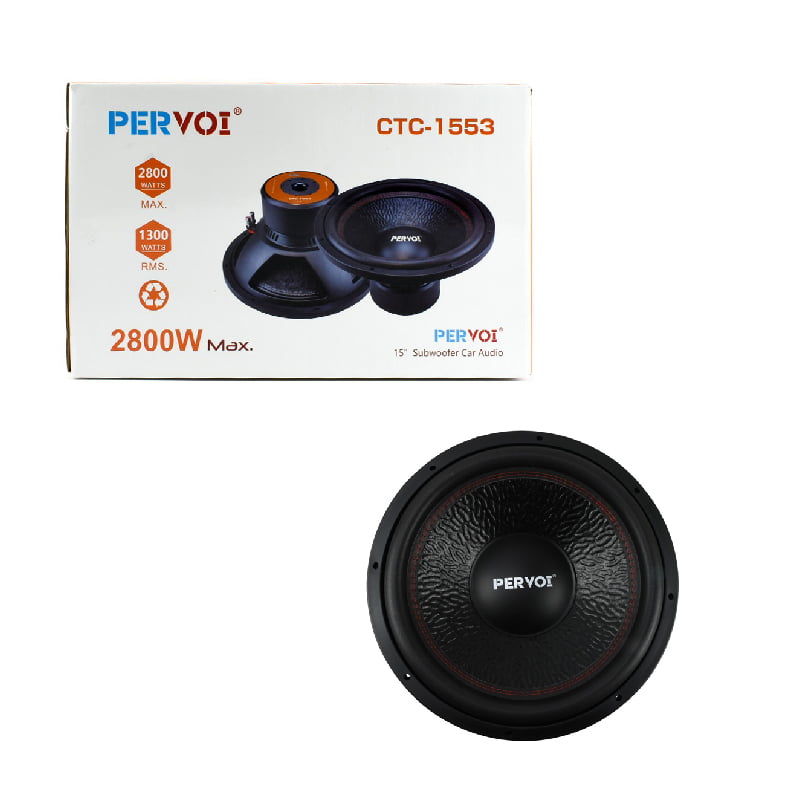Pervoi Subwoofer Αυτοκινήτου 15″ Horn 2800W 165OZ PERVOI CTC-1553 - Active subwoofer
