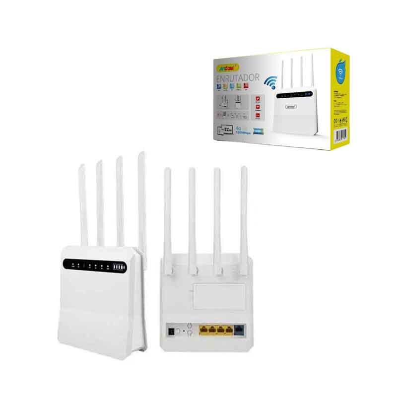 Andowl Q-A10 Ασύρματο 4G Mobile Router Wi‑Fi 5 με 4 Θύρες Ethernet