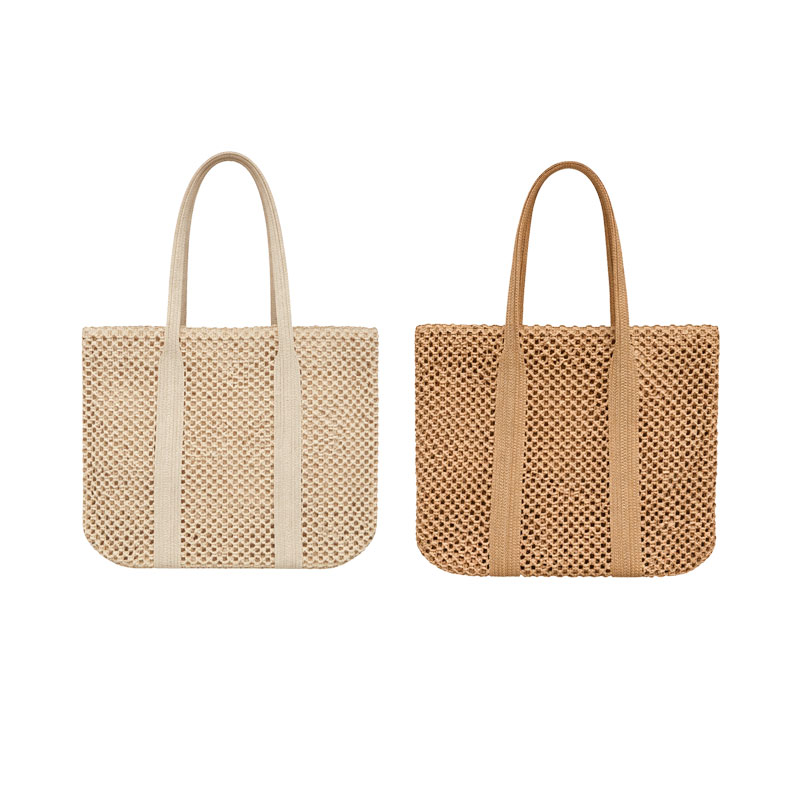 Πλεκτή Τσάντα Θαλάσσης  - Woven Beach Tote Bag
