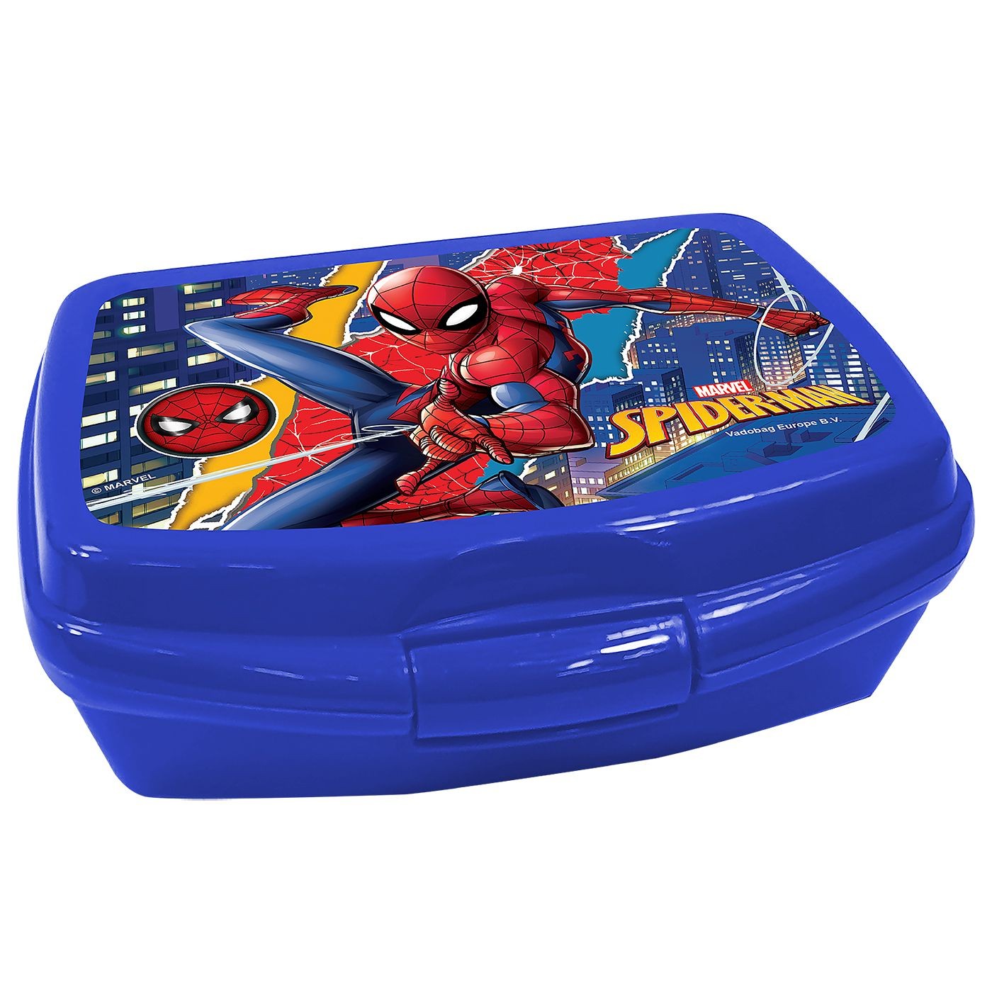 Δοχείο Φαγητού Πλαστικό pp  Spiderman 16,5x12,5x6cm   600ml Spiderman 4427-5422Β